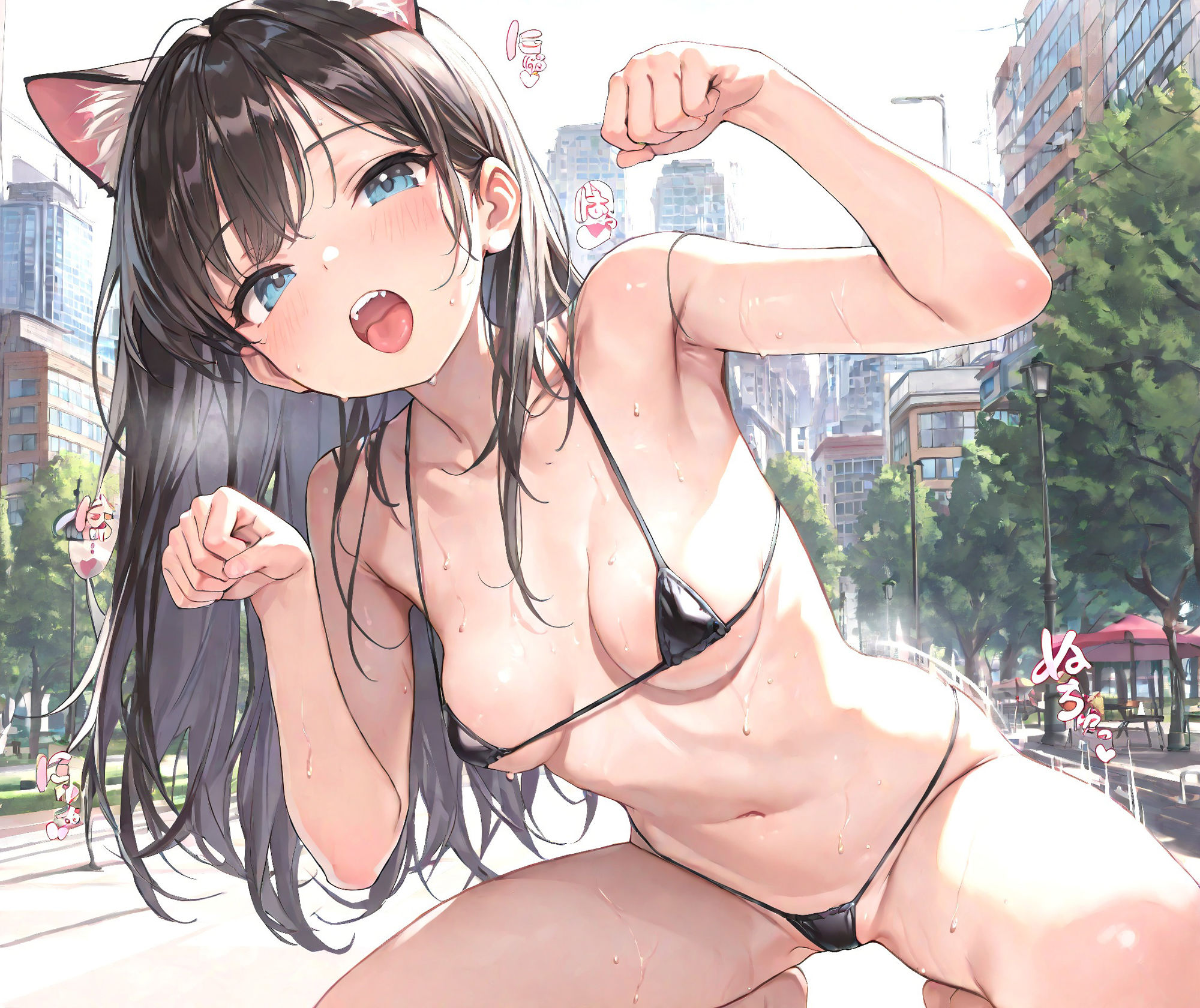 サンプル画像1:【259枚】猫ちゃんたちがうろつく街(morycats) [d_566341]