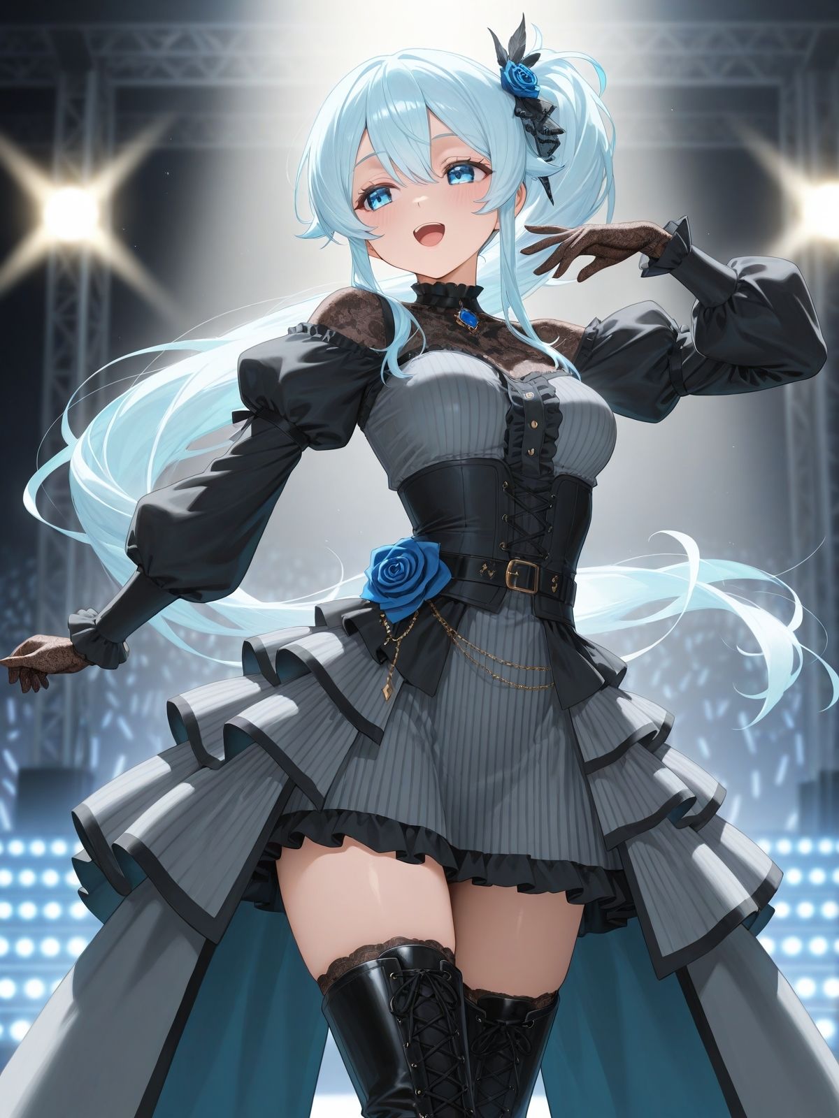 サンプル画像1:雪城〇尋(Aitester2) [d_566359]