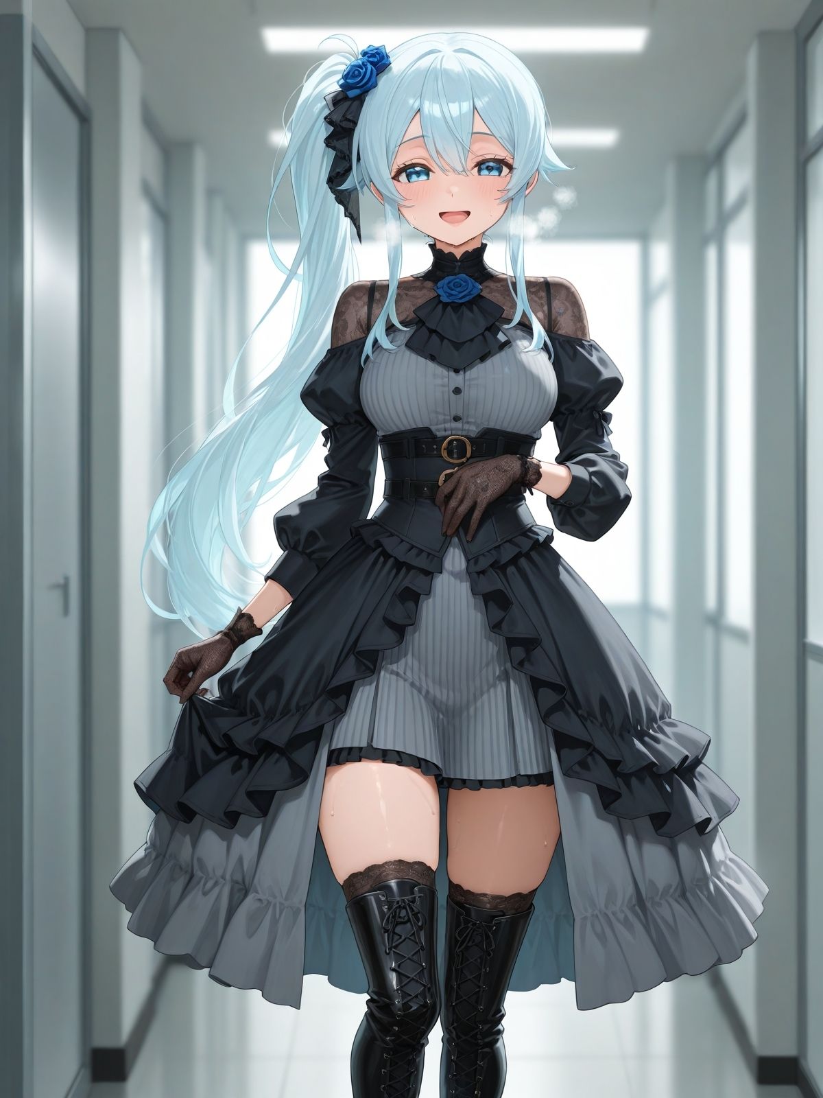 サンプル画像2:雪城〇尋(Aitester2) [d_566359]