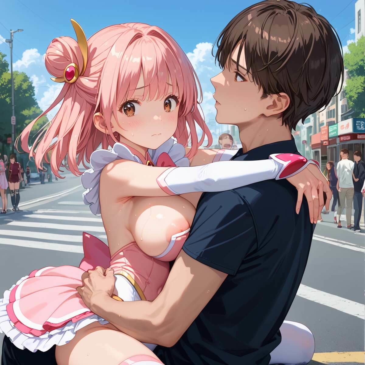 美女レスラーの特技は、野外枕営業です！～新人美女レスラーは客寄せが大変です！！～4【厳選CG200枚収録】_10