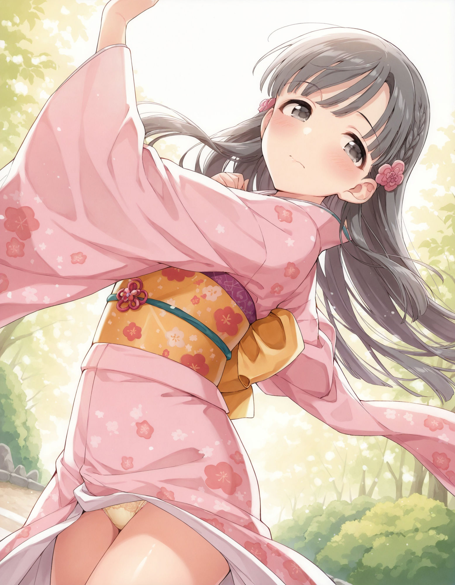 サンプル画像5:小〇川紗枝のパンチラ〜着物編〜(D.P.H.) [d_566388]