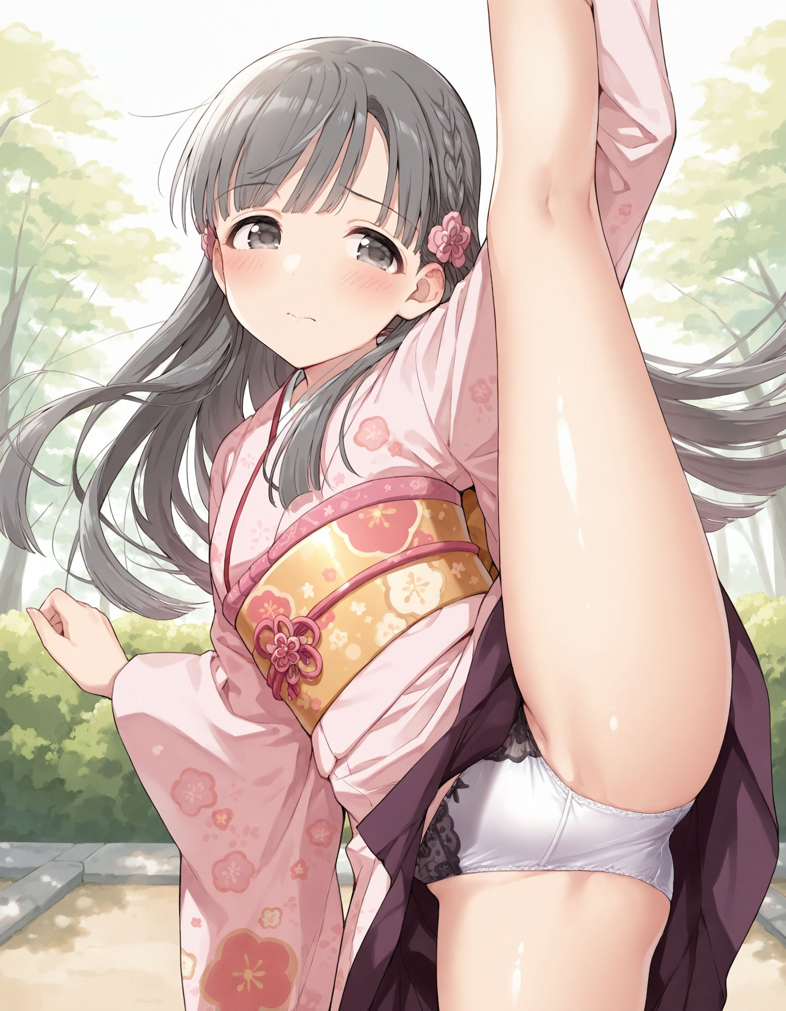 小〇川紗枝のパンチラ〜着物編〜 画像7