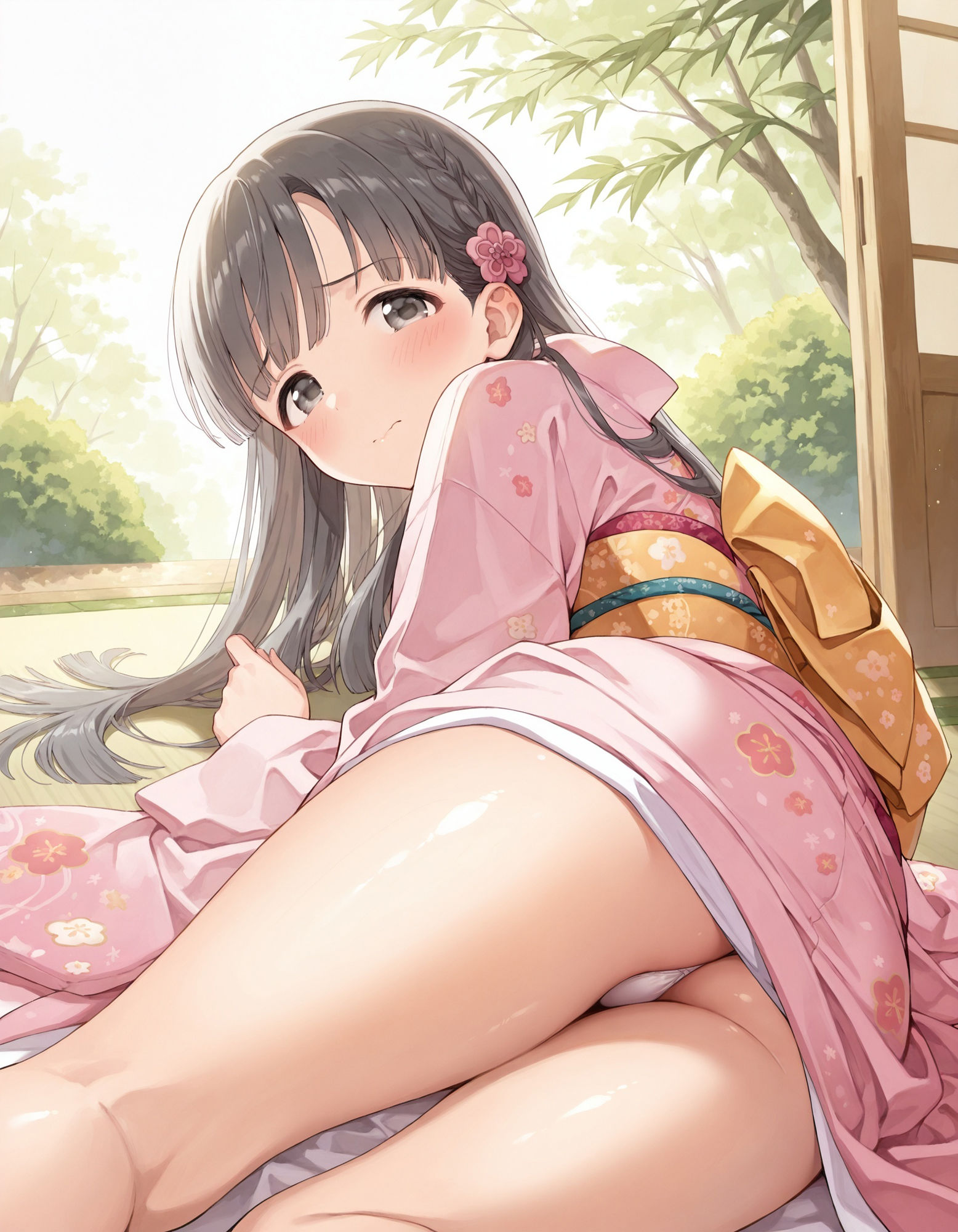 小〇川紗枝のパンチラ〜着物編〜 画像8