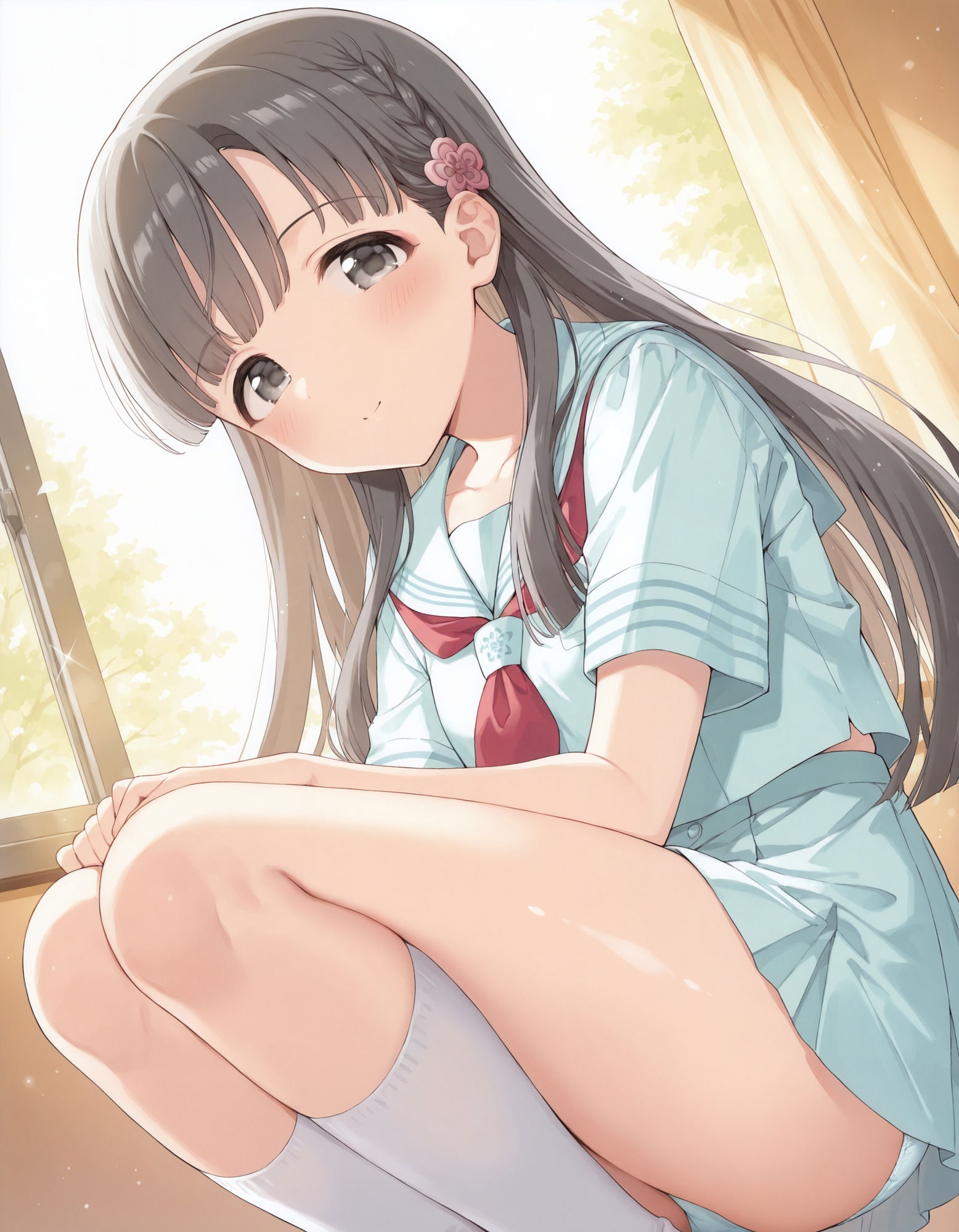 小〇川紗枝のパンチラ〜制服編〜 画像5