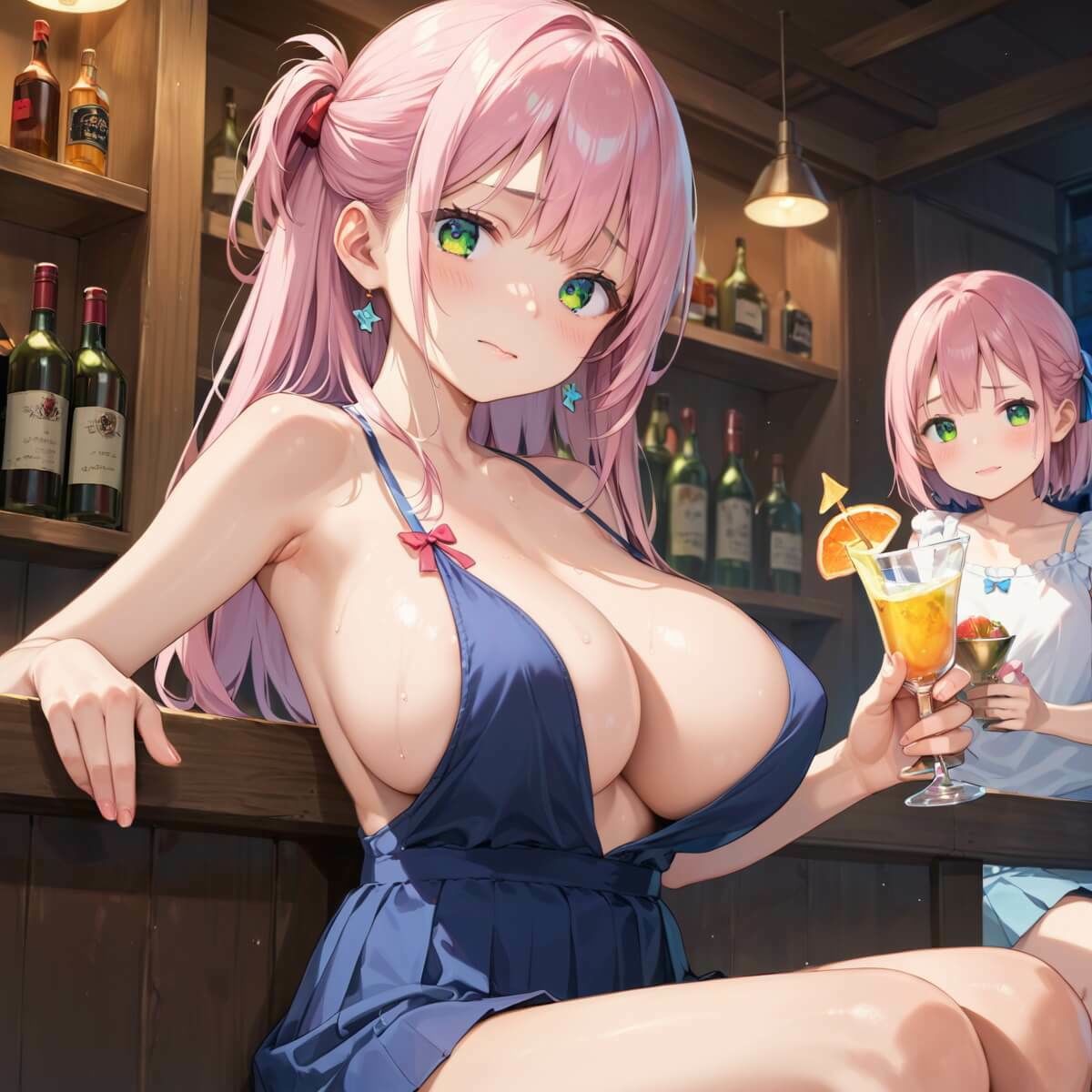 サンプル画像5:ハプバーで美女を喰う！！〜お酒と美女とセックスと〜5【厳選CG200枚収録】(ルルのアトリエ) [d_566395]