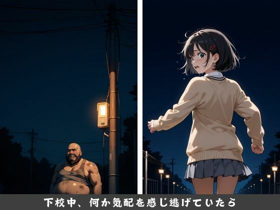 サンプル画像2:女子校生襲撃事件・全記録(かっぺの性欲) [d_566403]