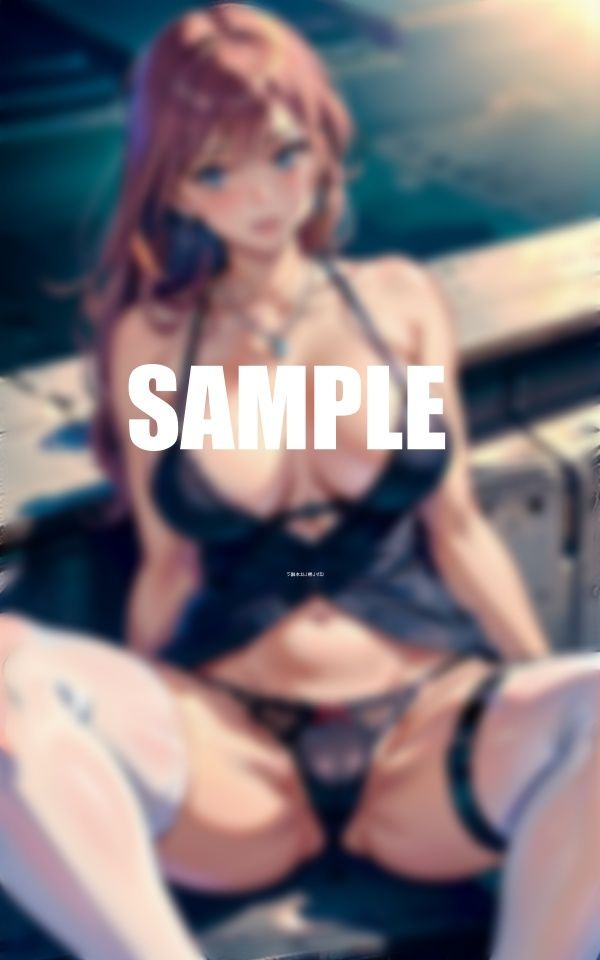 サンプル画像2:超エロカワイイガーターベルト美女たちの誘惑(AI美女LABO.9) [d_566416]