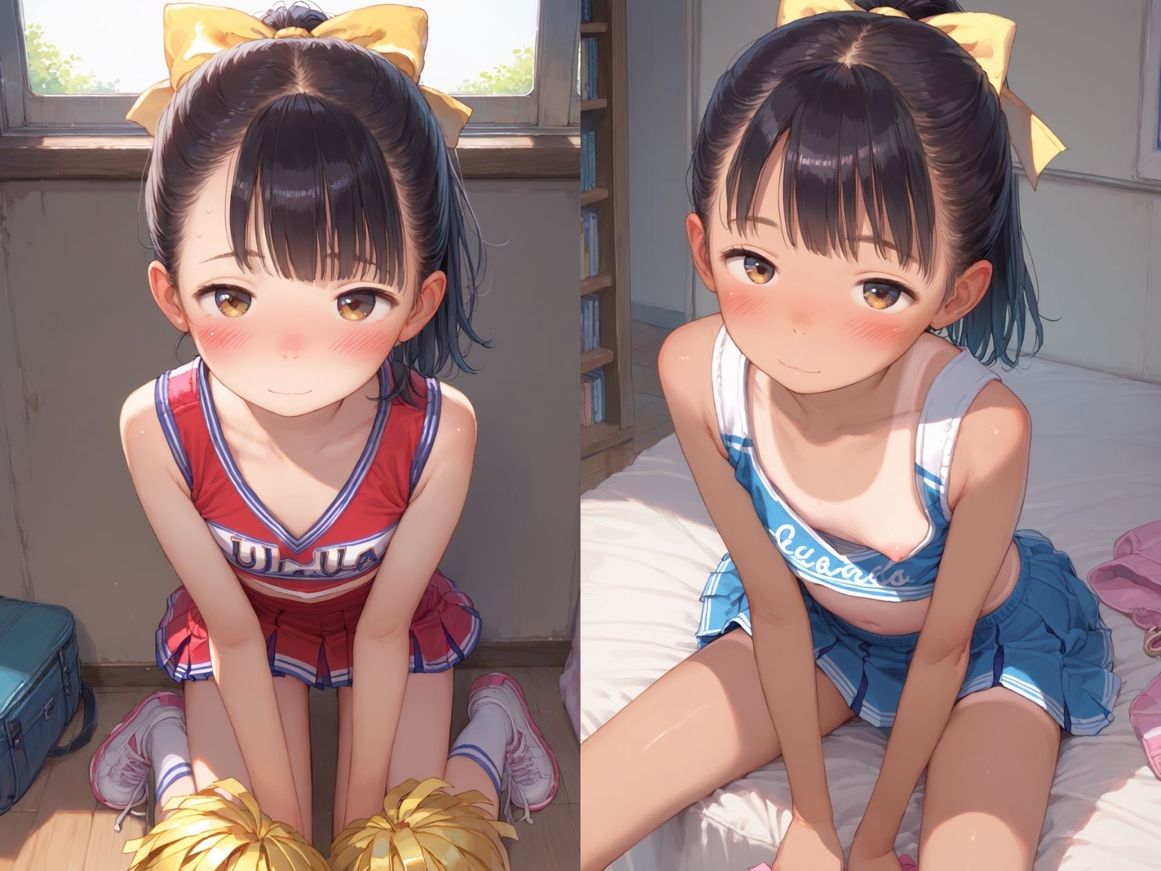 日焼け少女をガチハメ種付けして孕ませ1
