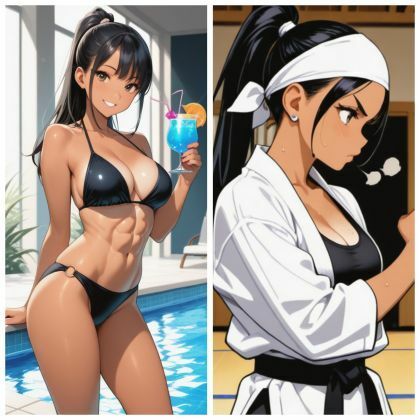 サンプル画像3:うん●する女の子達大全集【空手ガール・陸上イケメン娘・ハーフ娘篇】(KOMOHAUSU) [d_566469]