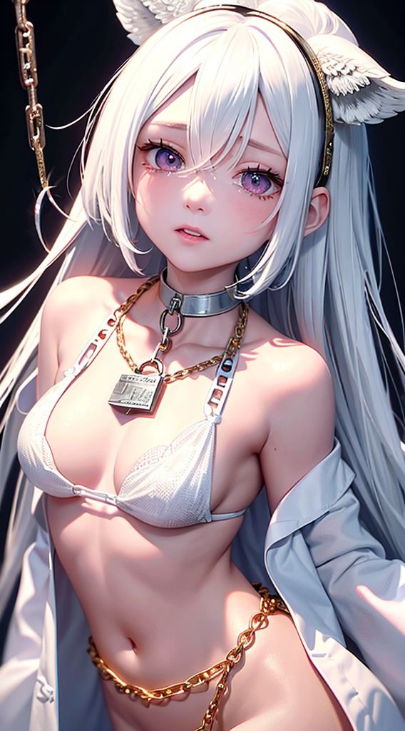 サンプル画像6:囚われの女魔導士(AI美少女研究会) [d_566489]