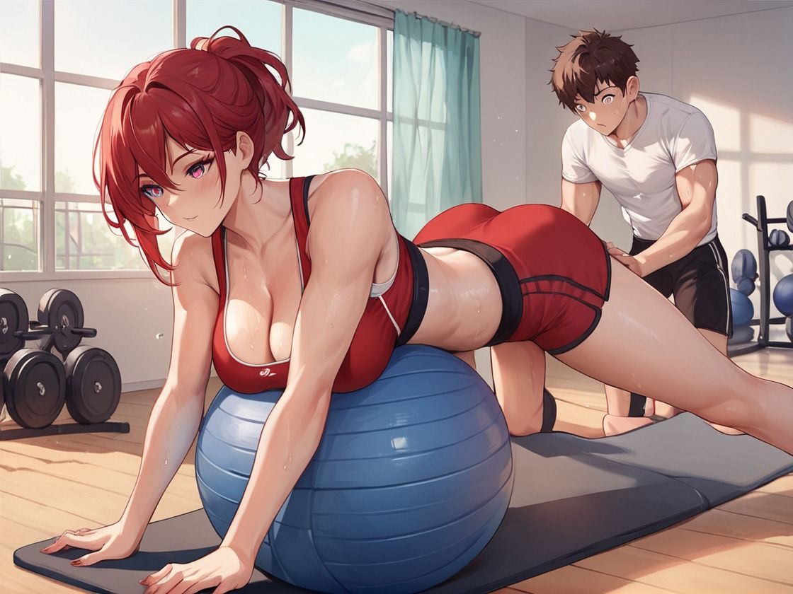 町内運動会の中年輪● 町内のセクハラ親父達の標的にされて…卑猥なトレーニングに堕ちた人妻 画像2