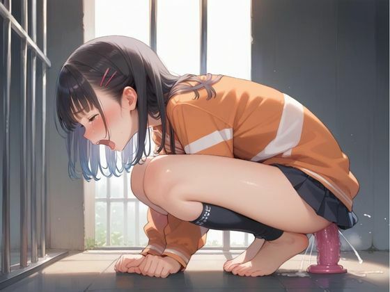 サンプル画像3:看守たちに調教されるちっぱい少女(つるぺったん) [d_566570]