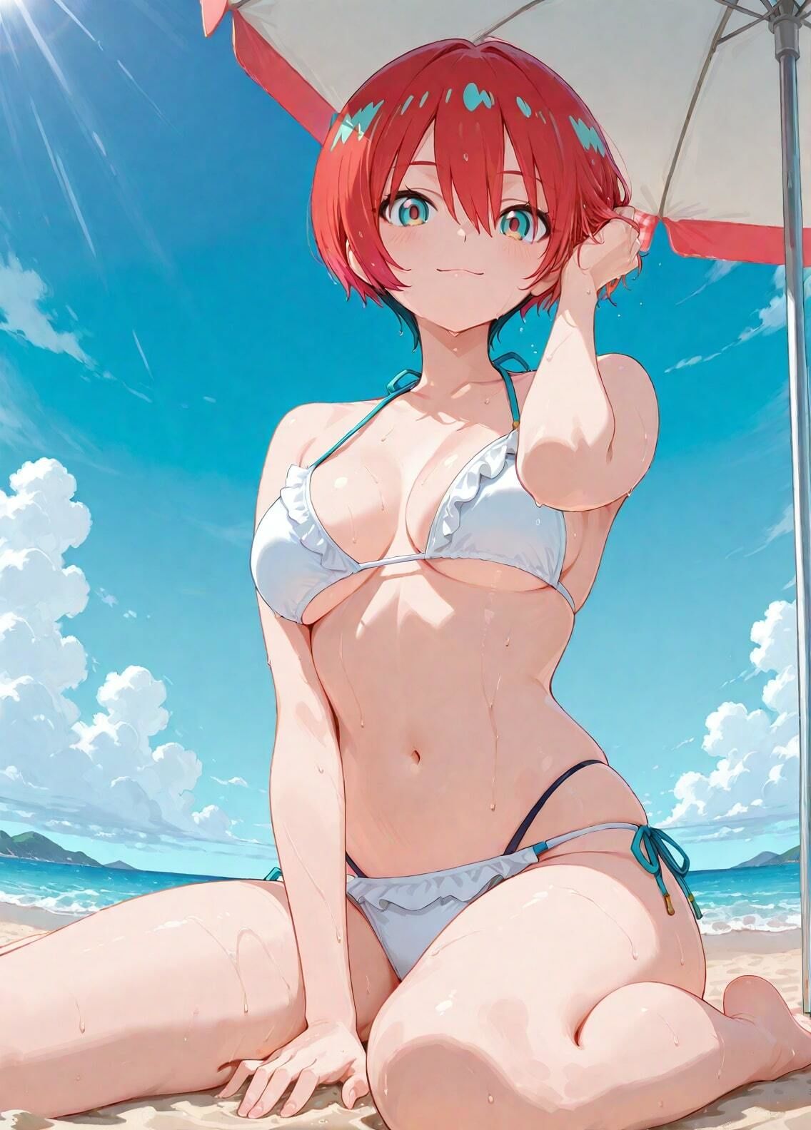 サンプル画像2:「機動戦士Gundam GQuuuuuuX」アマテ・ユズリハ セクシー写真集7（全500枚）(人の海) [d_566646]