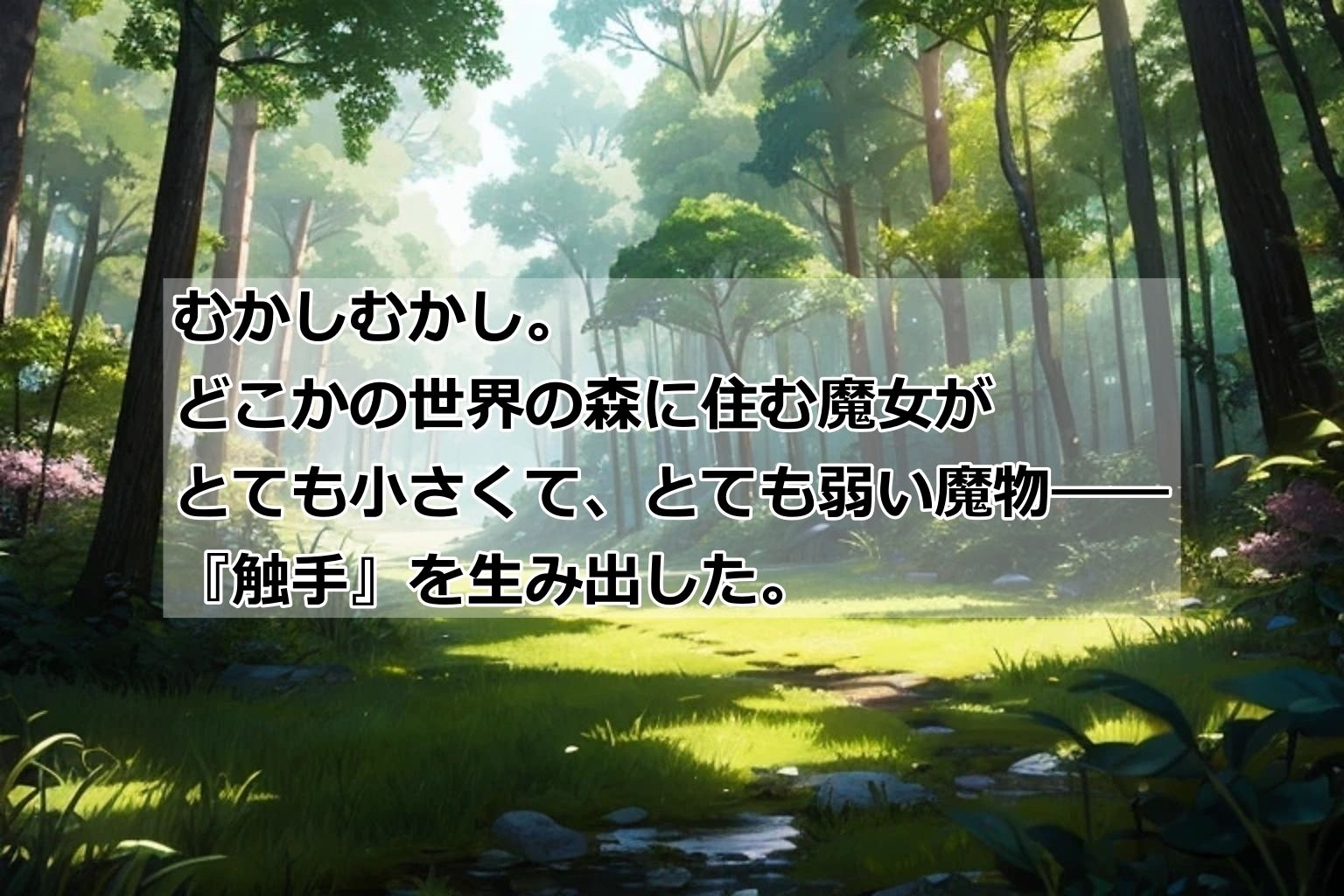 サンプル画像1:眼鏡っ子だけど、触手男に種付けされた(くまとねこ屋) [d_566650]