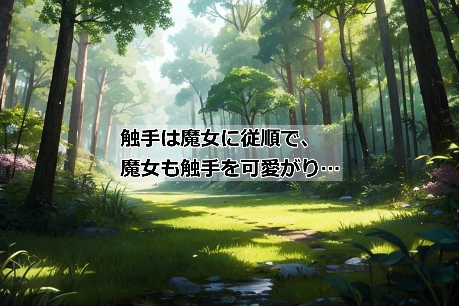 サンプル画像3:眼鏡っ子だけど、触手男に種付けされた(くまとねこ屋) [d_566650]