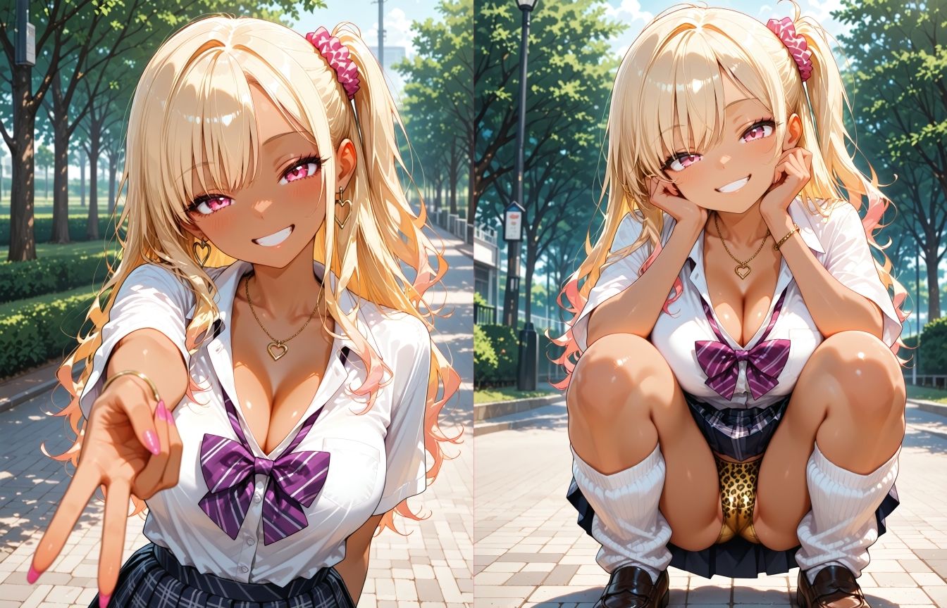 サンプル画像1:ギャルパンツ(半裸紳士) [d_566653]