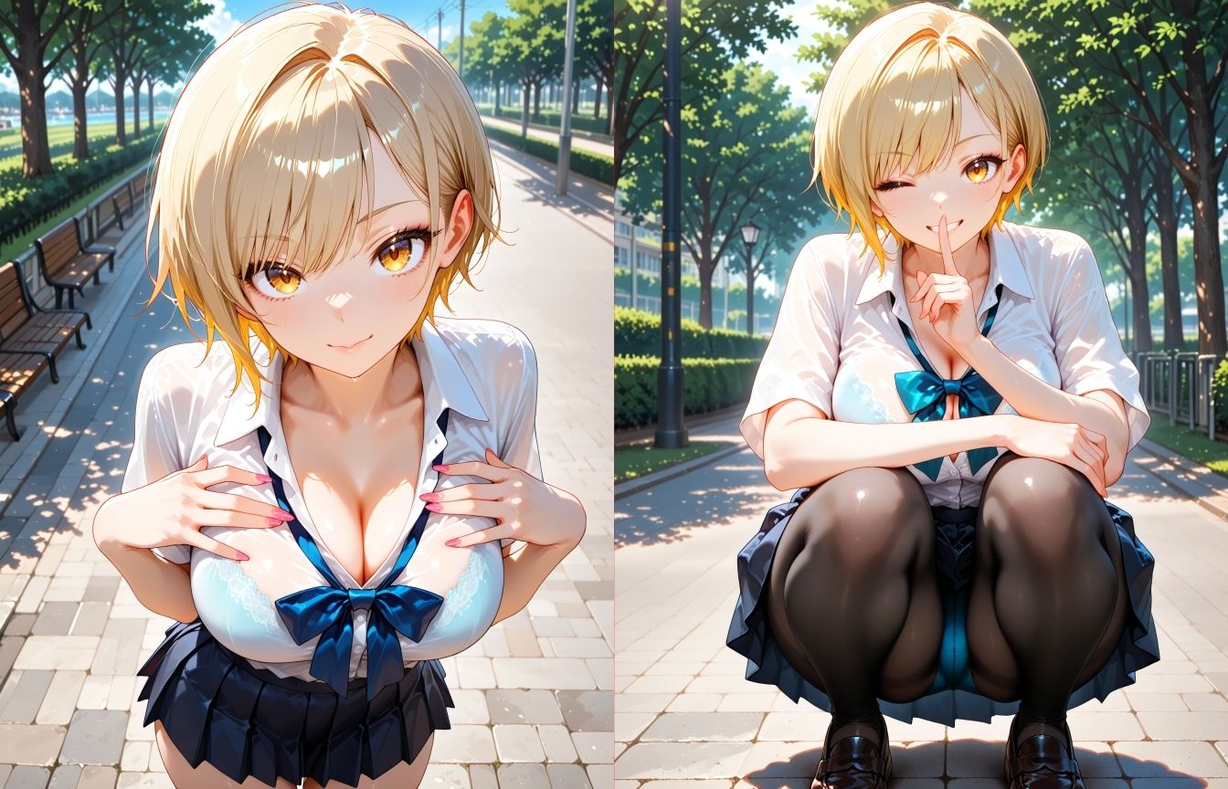 サンプル画像4:ギャルパンツ(半裸紳士) [d_566653]