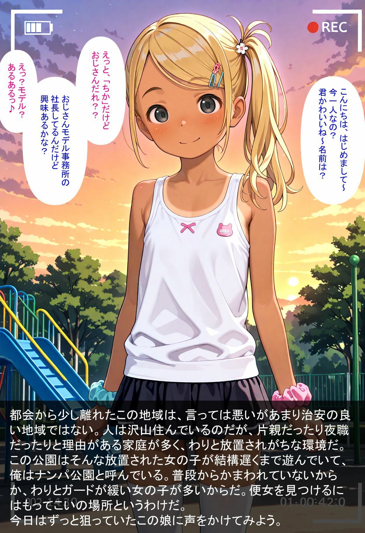 サンプル画像1:ミニスカお便女パーク2–純粋天使の地下ビ撮影(AIRCOLOR) [d_566662]