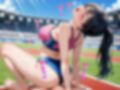 汗だく陸上女子の限界ハメトレ 〜晴天下のトラックで、汗と喘ぎが止まらないー〜