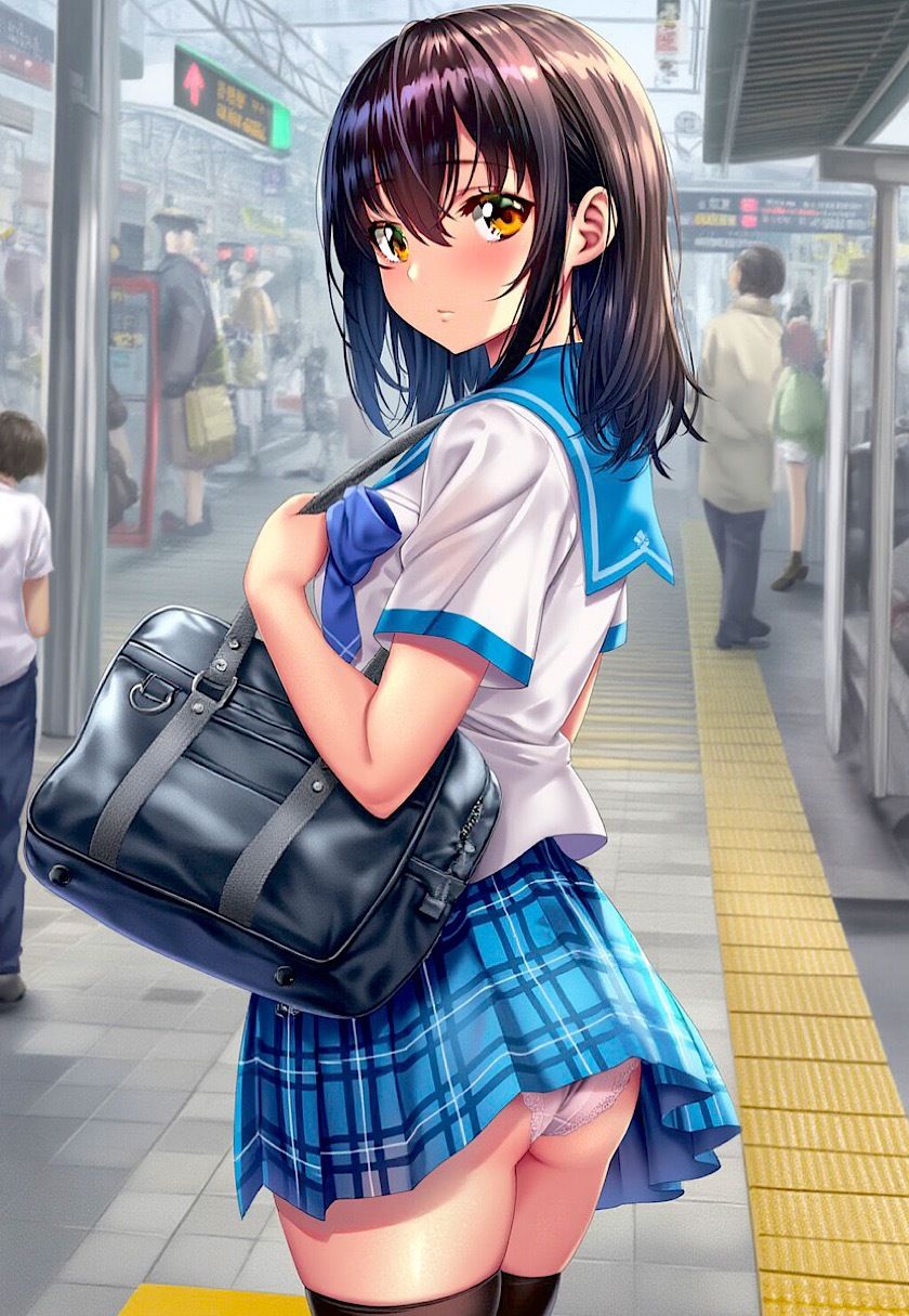 今日のおかず ストラ◯ク ザ ブラッド 姫◯ 雪菜〜電車編&路地裏編〜1
