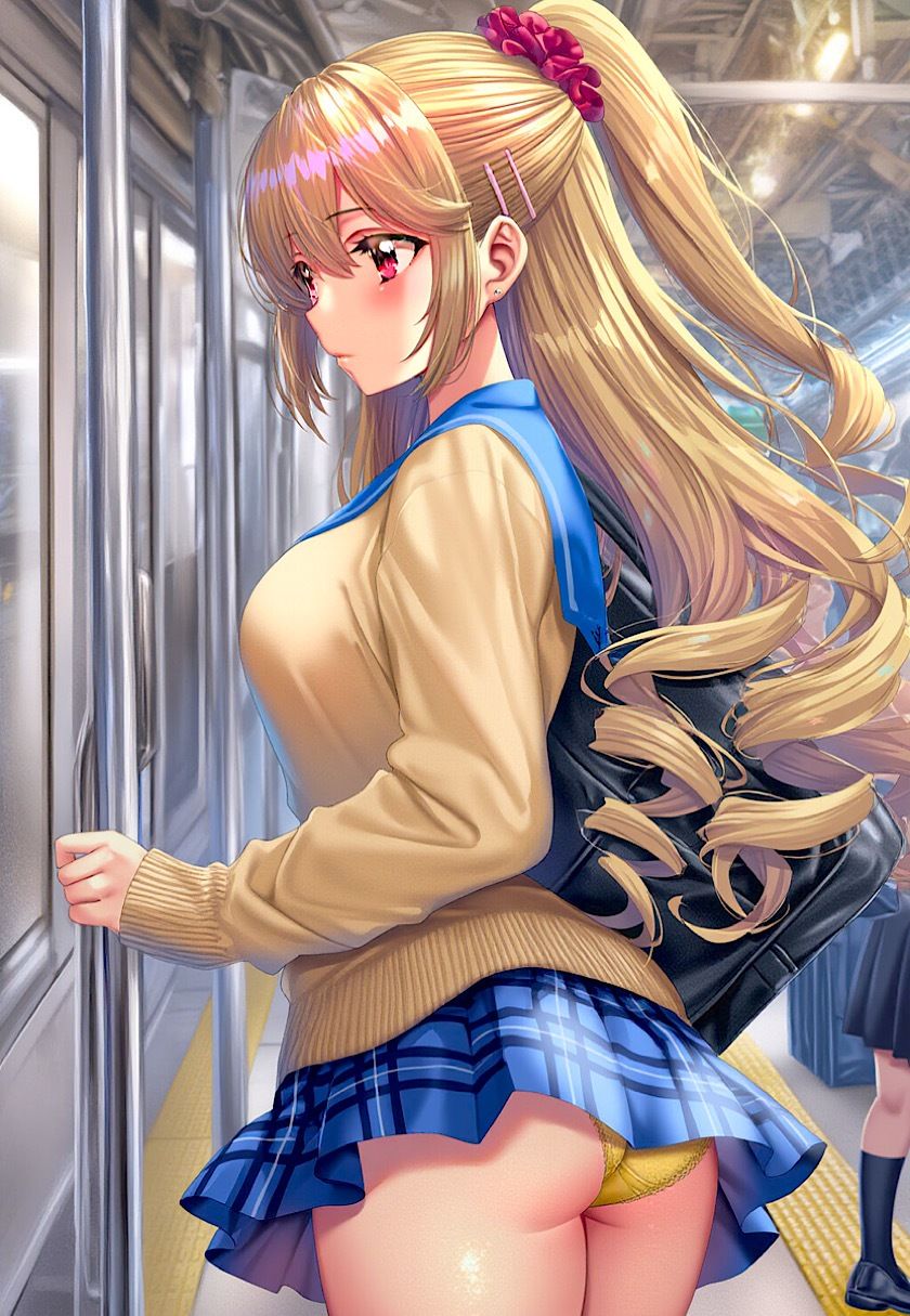 サンプル画像1:今日のおかず ストラ◯ク ザ ブラッド 藍◯ 浅葱〜電車編＆路地裏編〜(イラスト18区) [d_566816]