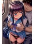 今日のおかず ストラ◯ク ザ ブラッド 南◯ 那月 （制服）〜電車編＆路地裏編〜