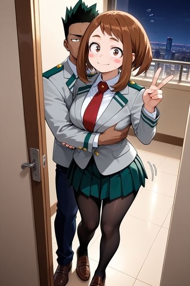 寝取られる麗○お茶子 画像1