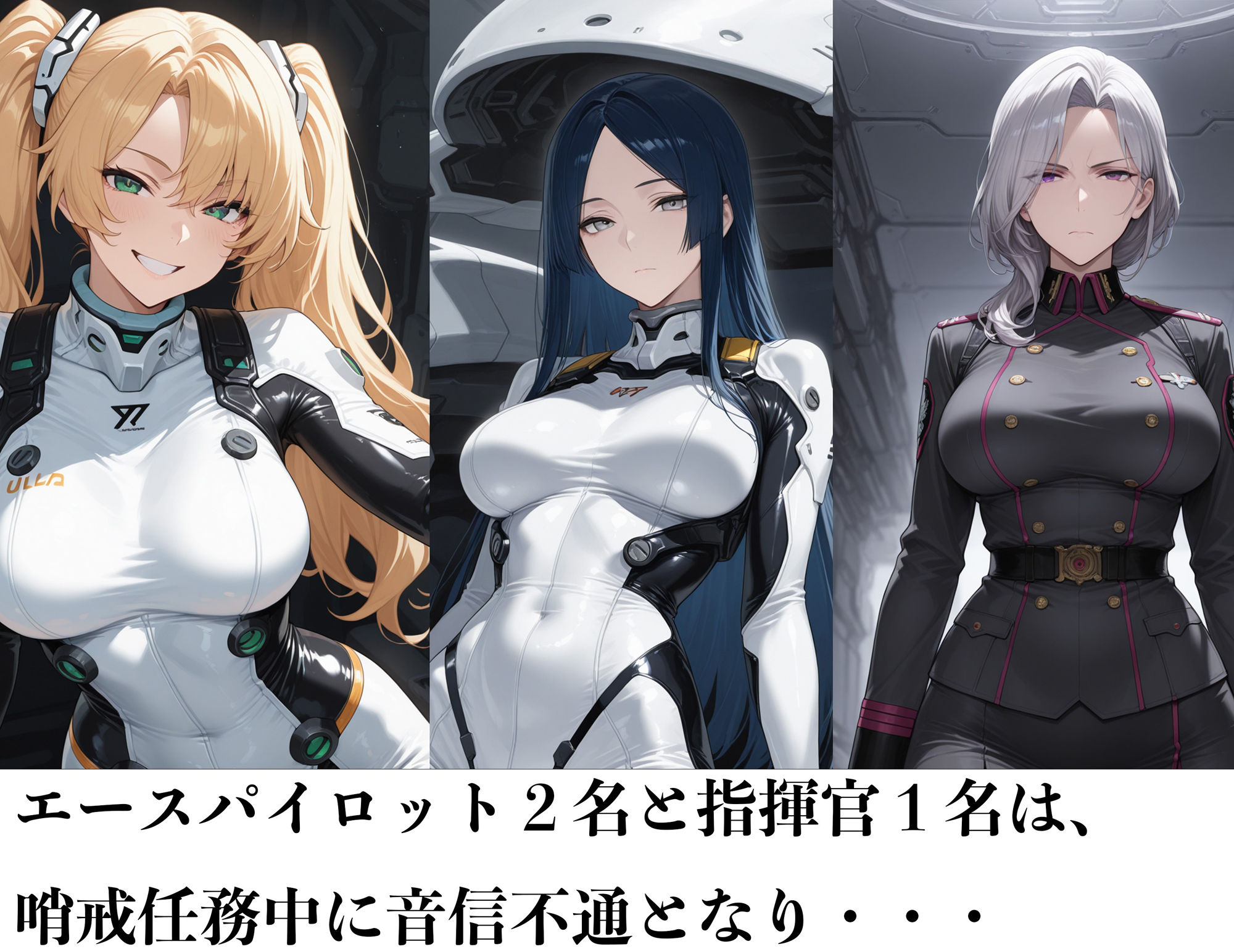 サンプル画像4:機械姦 〜捕らわれたエースパイロットたちの末路〜(アヘ顔工房_えびす屋) [d_566860]