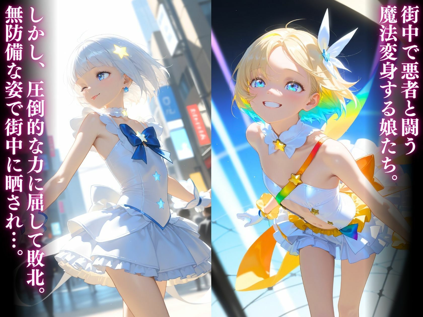 魔法変身正義の受難「負けられない…」 ぷち☆ヘブン エロ画像2