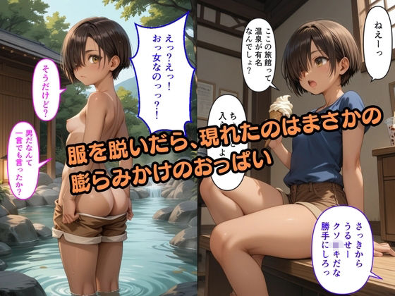 サンプル画像2:【500枚】旅先でたまたま助けた少年が実は少女だったので【日焼け美少女と中年男の一夜限りのセックスの記録】【パイパンロリ】(ウエストホームタウン) [d_566925]