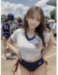 【実写系・AI生成】女子校生の学園ライフ、全部見せます！聡美ちゃん編