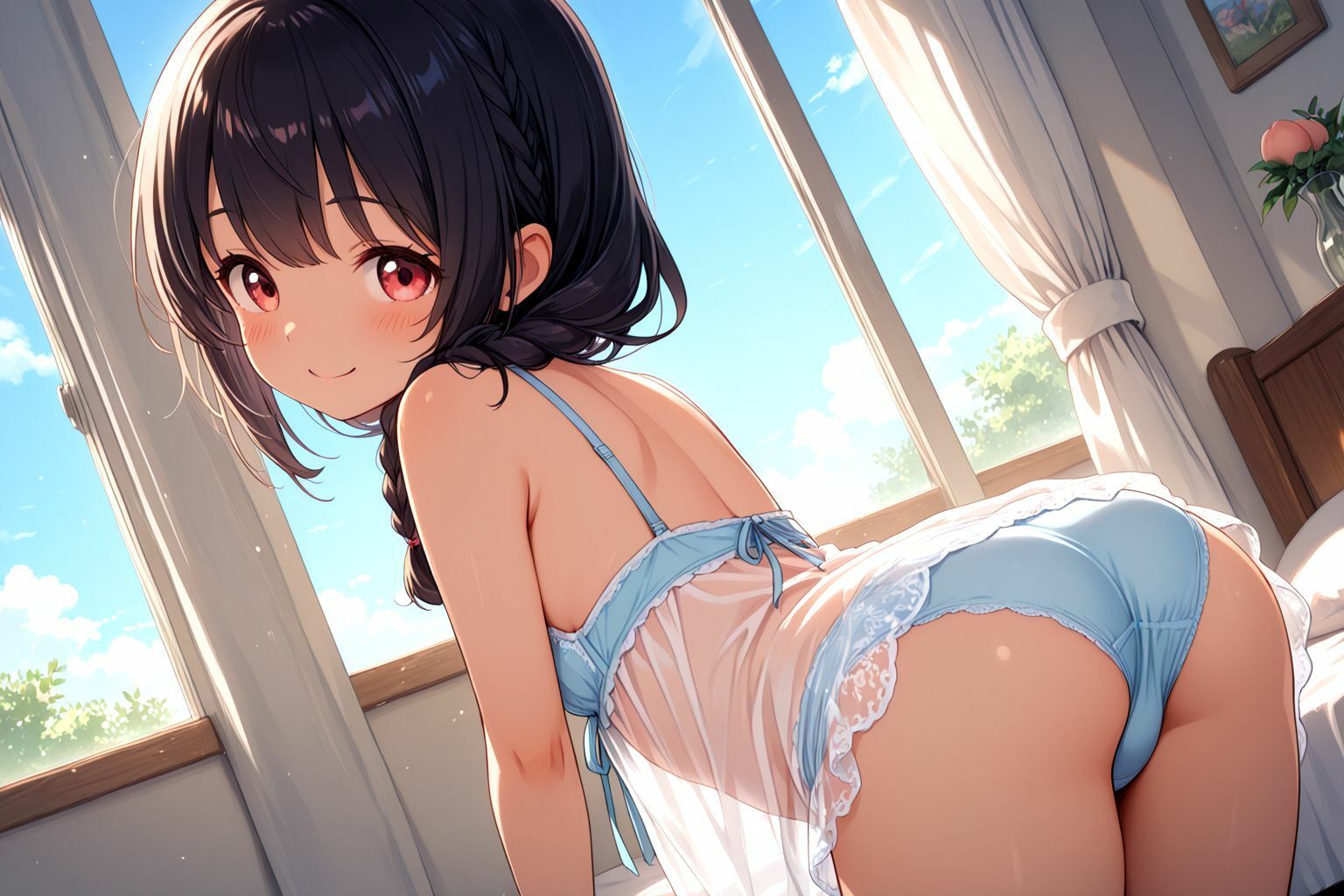 サンプル画像6:ミックスガールズコレクション  ちっぱいチアガールのエッチな応援(えちえち) [d_566956]