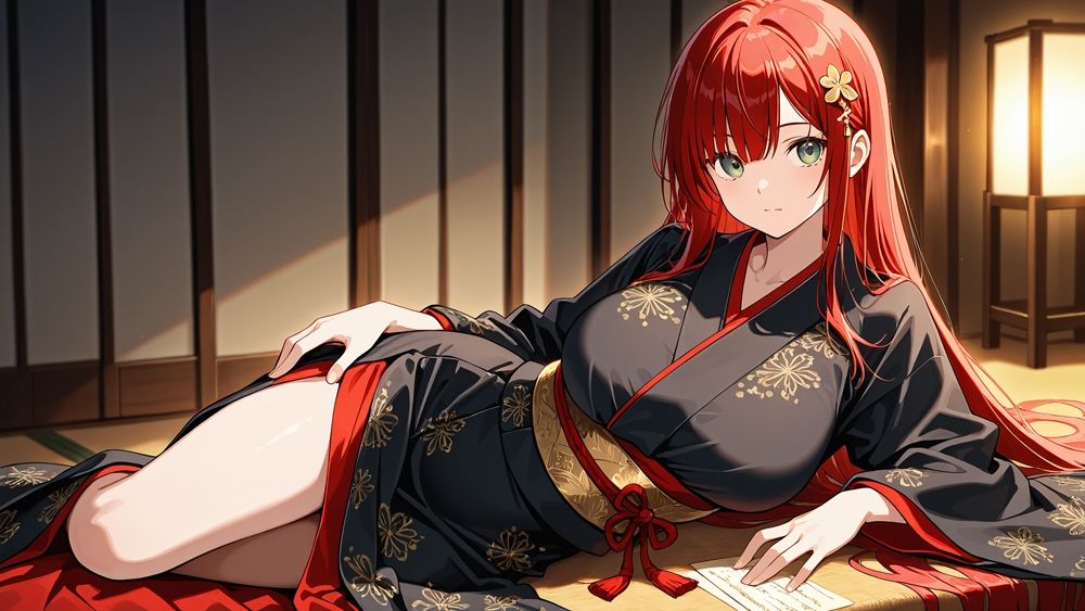 サンプル画像3:爆乳赤髪金髪グラドルが秘密撮影会で中出し交尾【4K】【450枚収録】(御一堂) [d_566978]