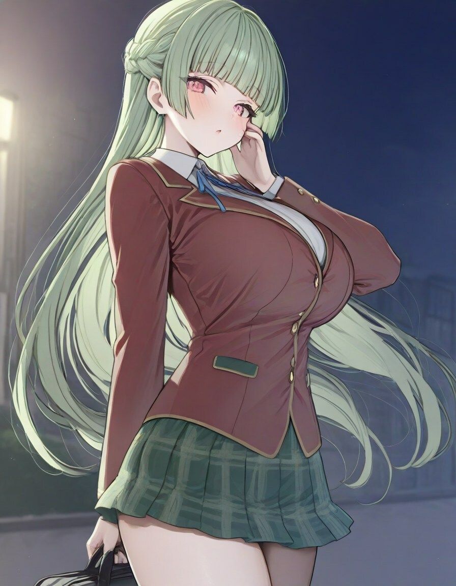 サンプル画像2:制服女子〜おっとり系JKとラブホで連続生ハメ〜(実用性) [d_566980]