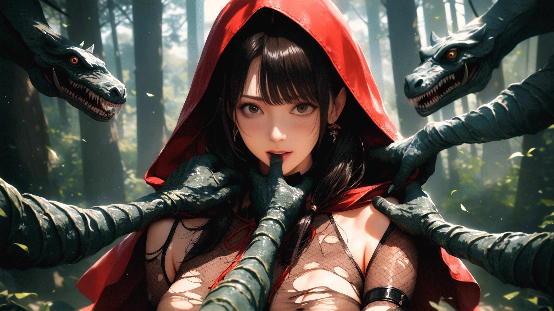 赤ずきんと淫魔の森 画像10