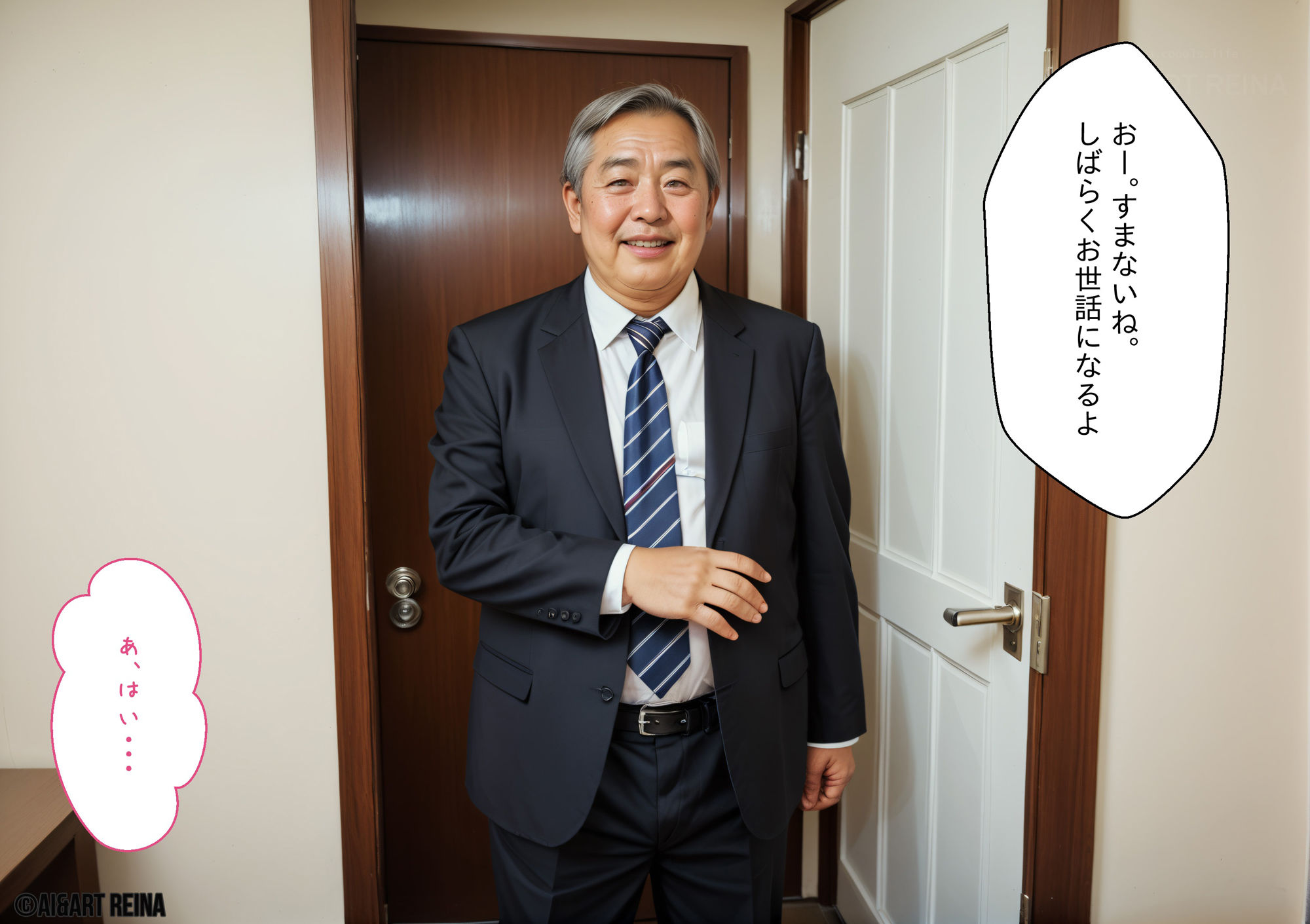 サンプル画像1:義父と新妻〜背徳の快楽〜＜一花＞No.08〜14（実写系）(AI＆ART Reina) [d_567034]