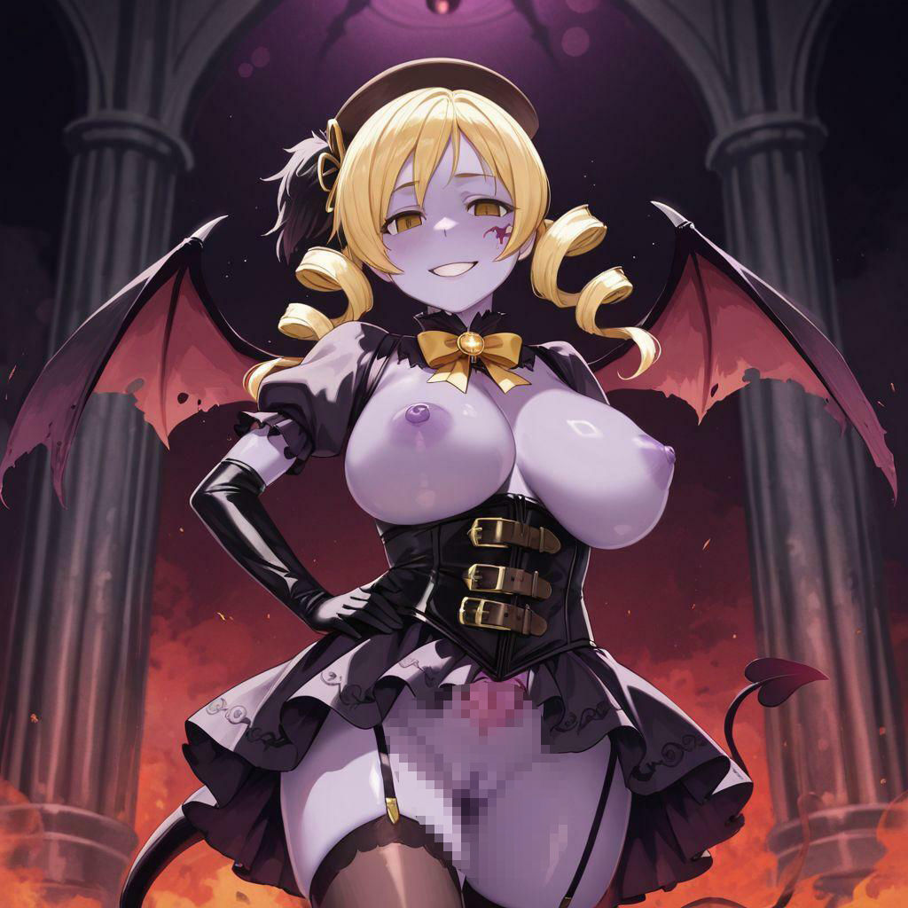 サンプル画像4:まど〇ギ  巴〇ミ    悪堕ち快楽堕ち(CR) [d_567050]