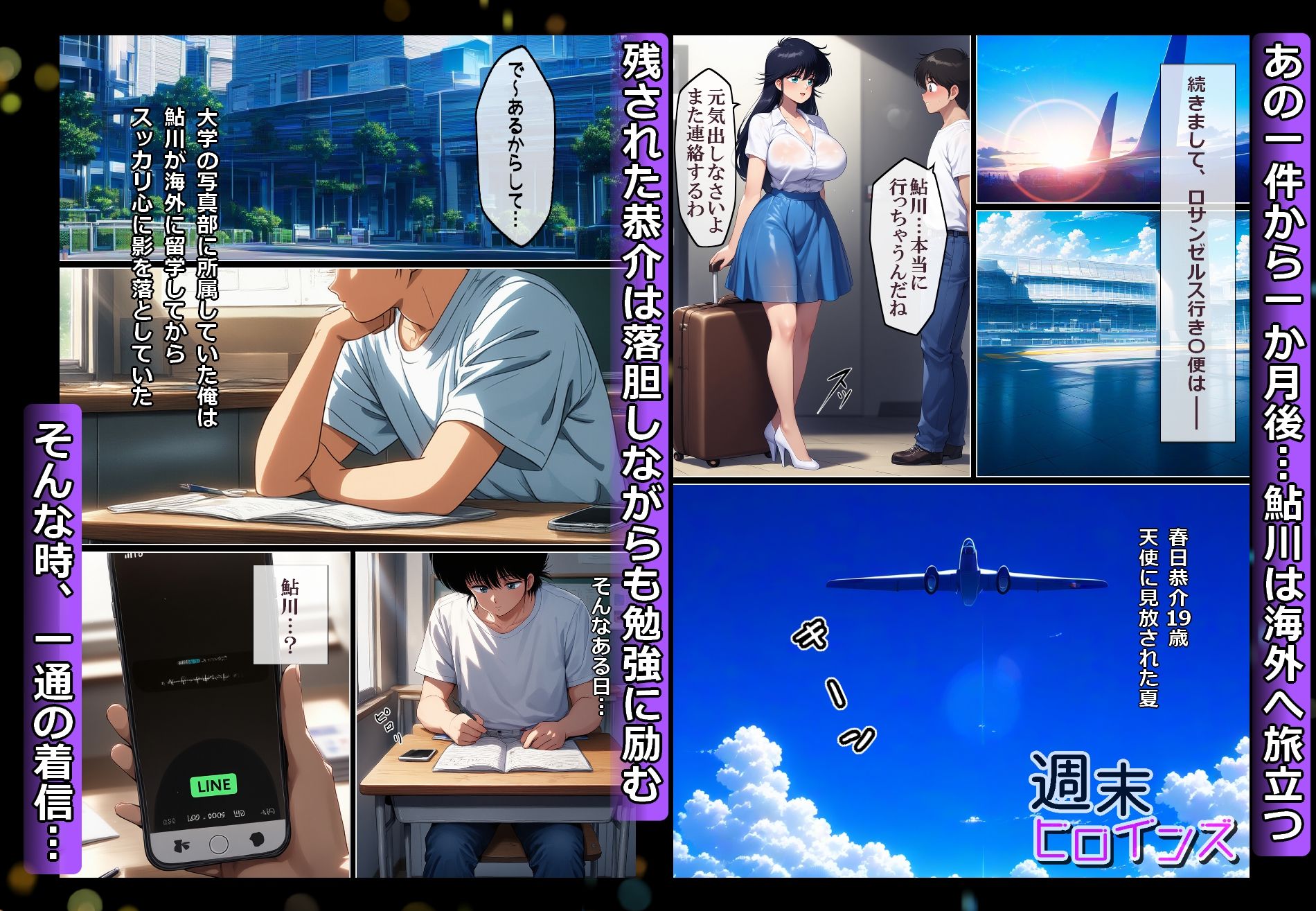 サンプル画像2:週末ヒロインズ まどか(華の夜) [d_567072]