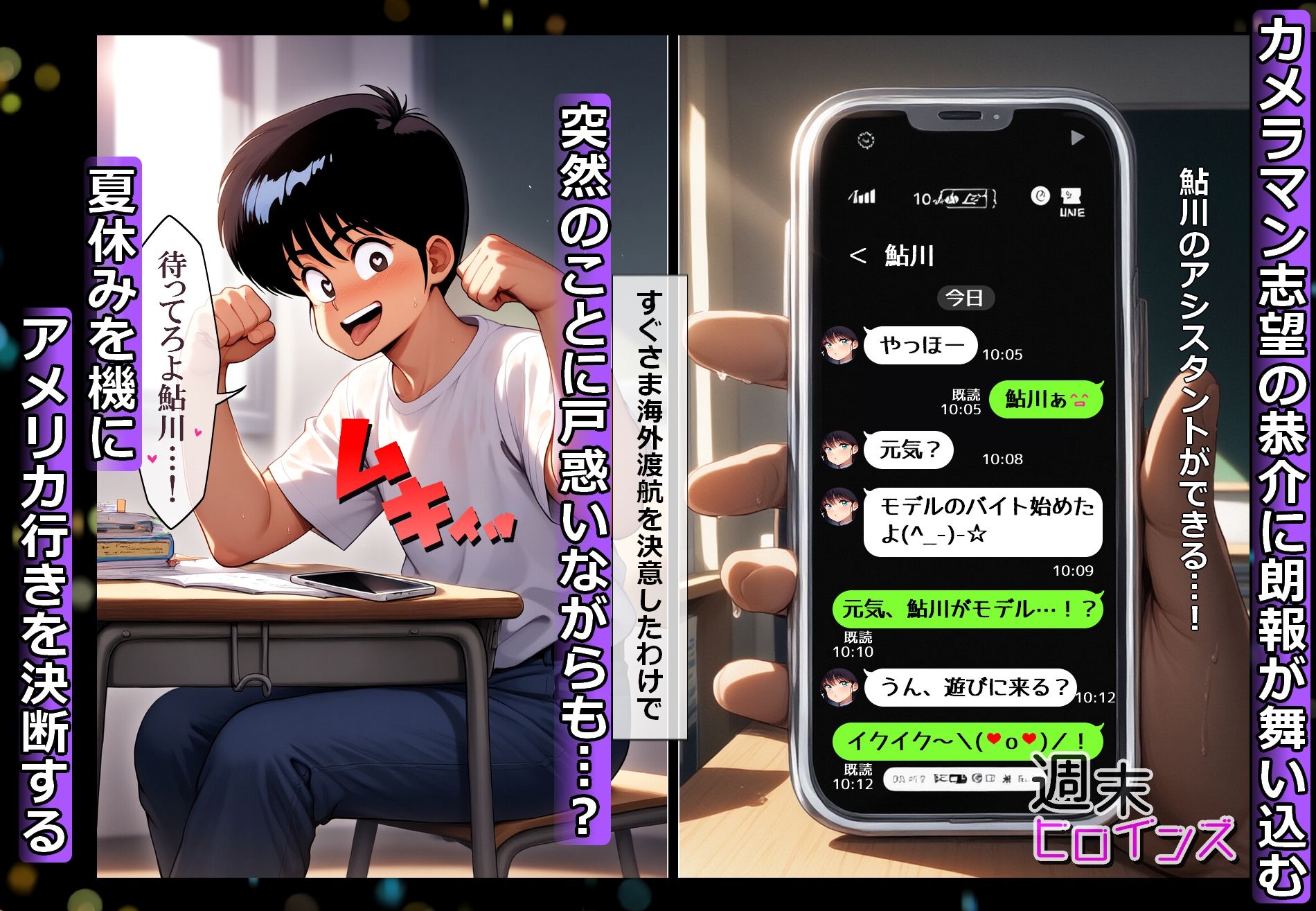 サンプル画像3:週末ヒロインズ まどか(華の夜) [d_567072]