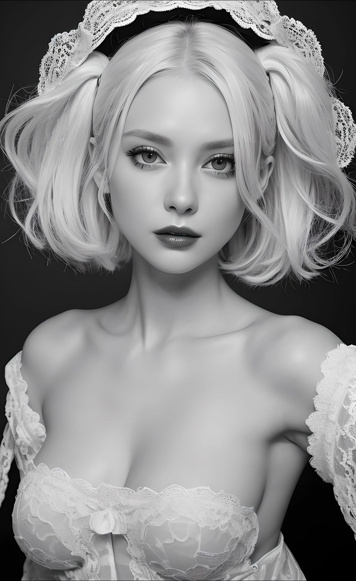 サンプル画像1:GALGALGAL モノクローム  〜美しきレースの美〜(GALGALGAL) [d_567092]