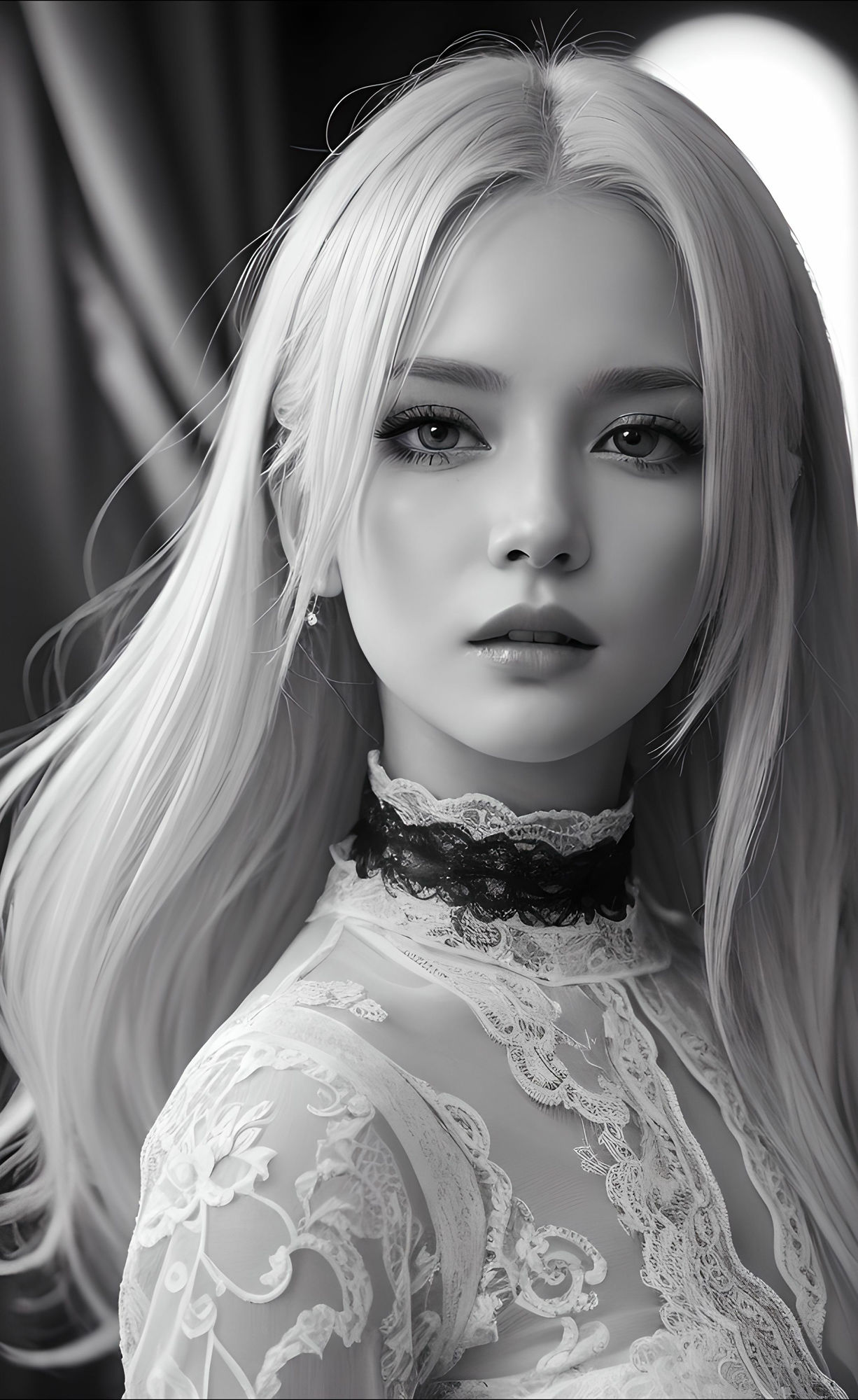 サンプル画像3:GALGALGAL モノクローム  〜美しきレースの美〜(GALGALGAL) [d_567092]