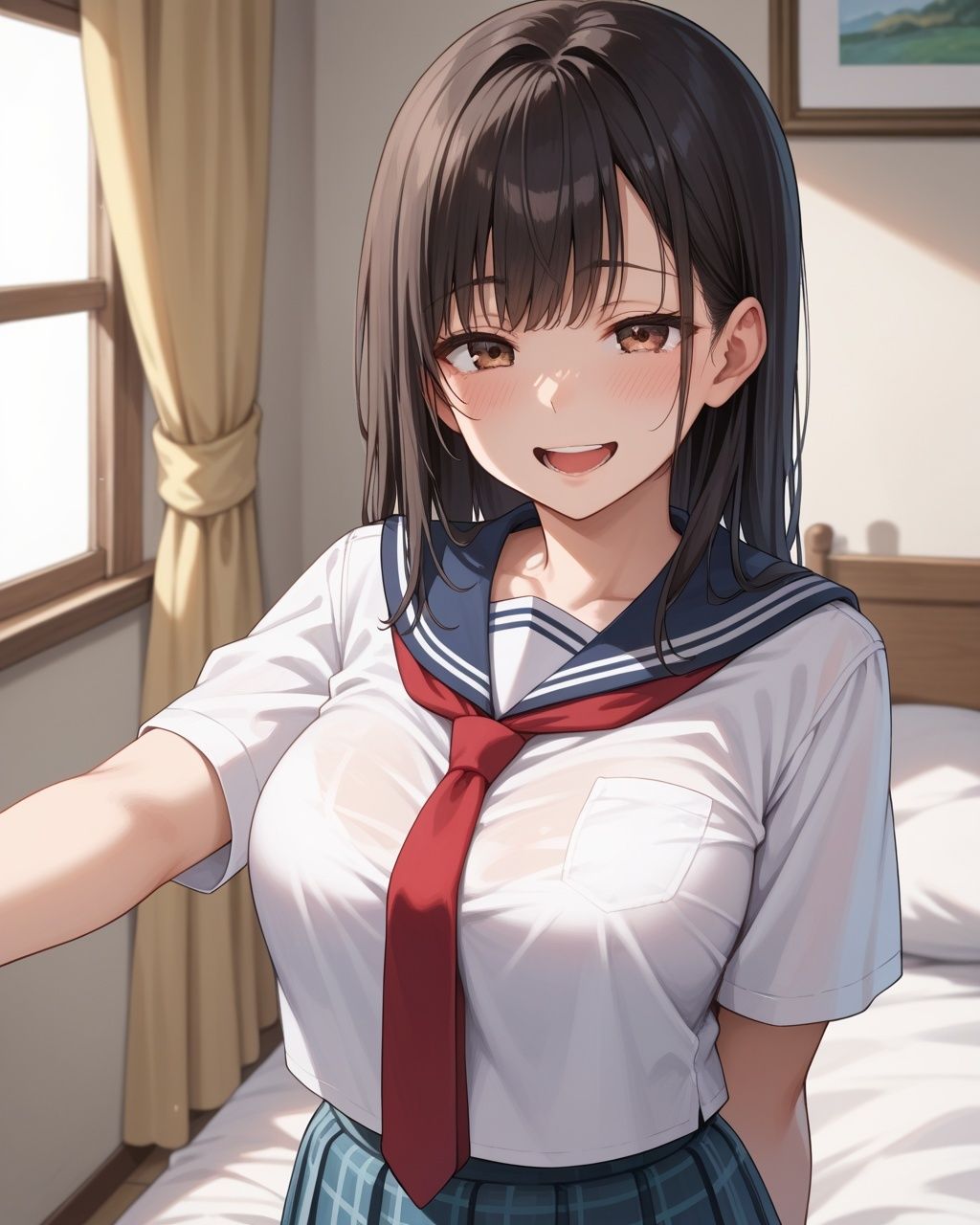 【巨乳ヒロイン】 巨乳女子女子校生がイキまくり!? 催●アプリでみんなのヒロインと公開えっち 画像2