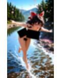 魔理沙は霊夢のえっちな写真を撮りたいようです。vol.53〜春の砂嵐の昼の川編〜