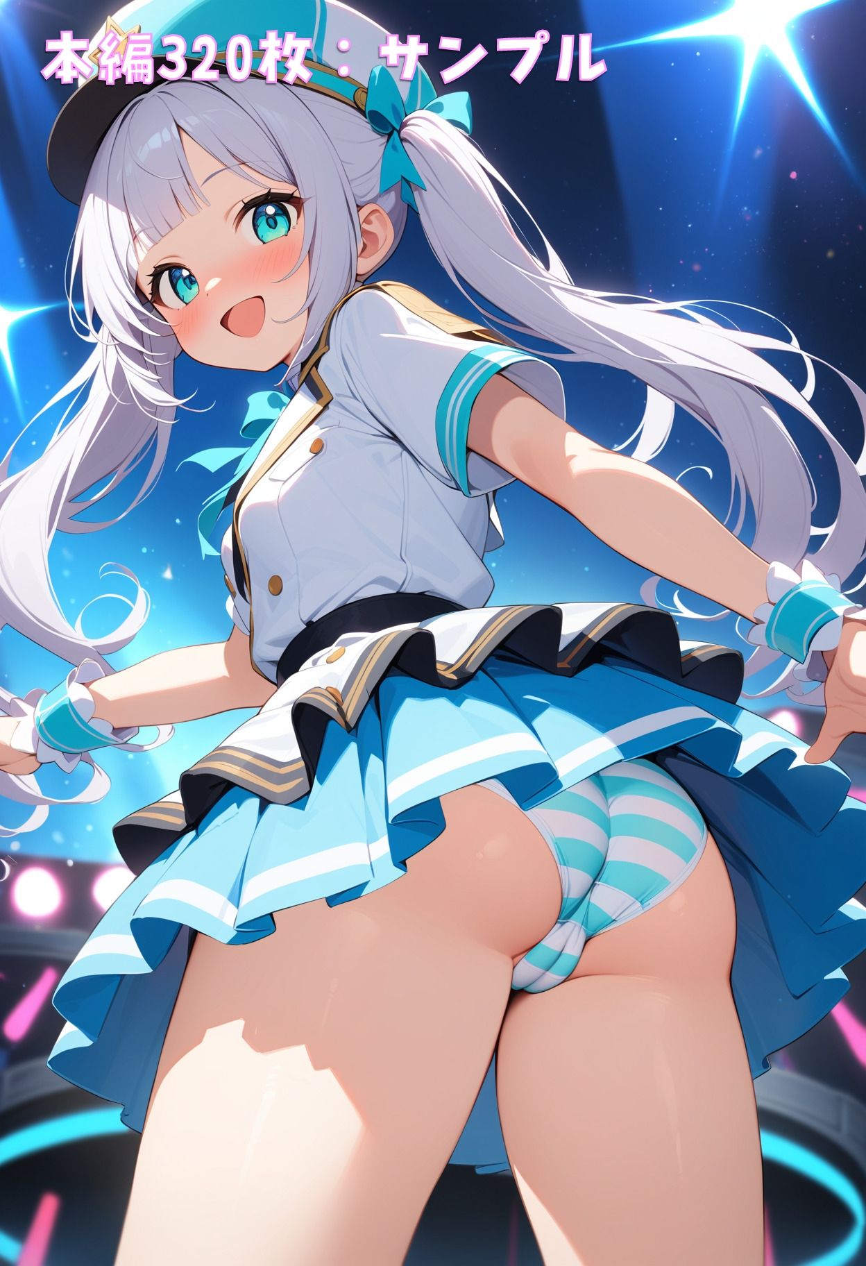 サンプル画像2:パンチラアイドル！2nd(ぱんつ工房) [d_567190]