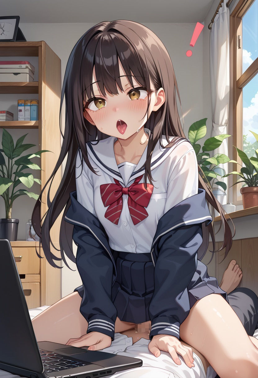 サンプル画像4:進学校のアイドル 実は裏清楚ビッチでヤリマン中出しし放題！(よくぼうとろり) [d_567220]