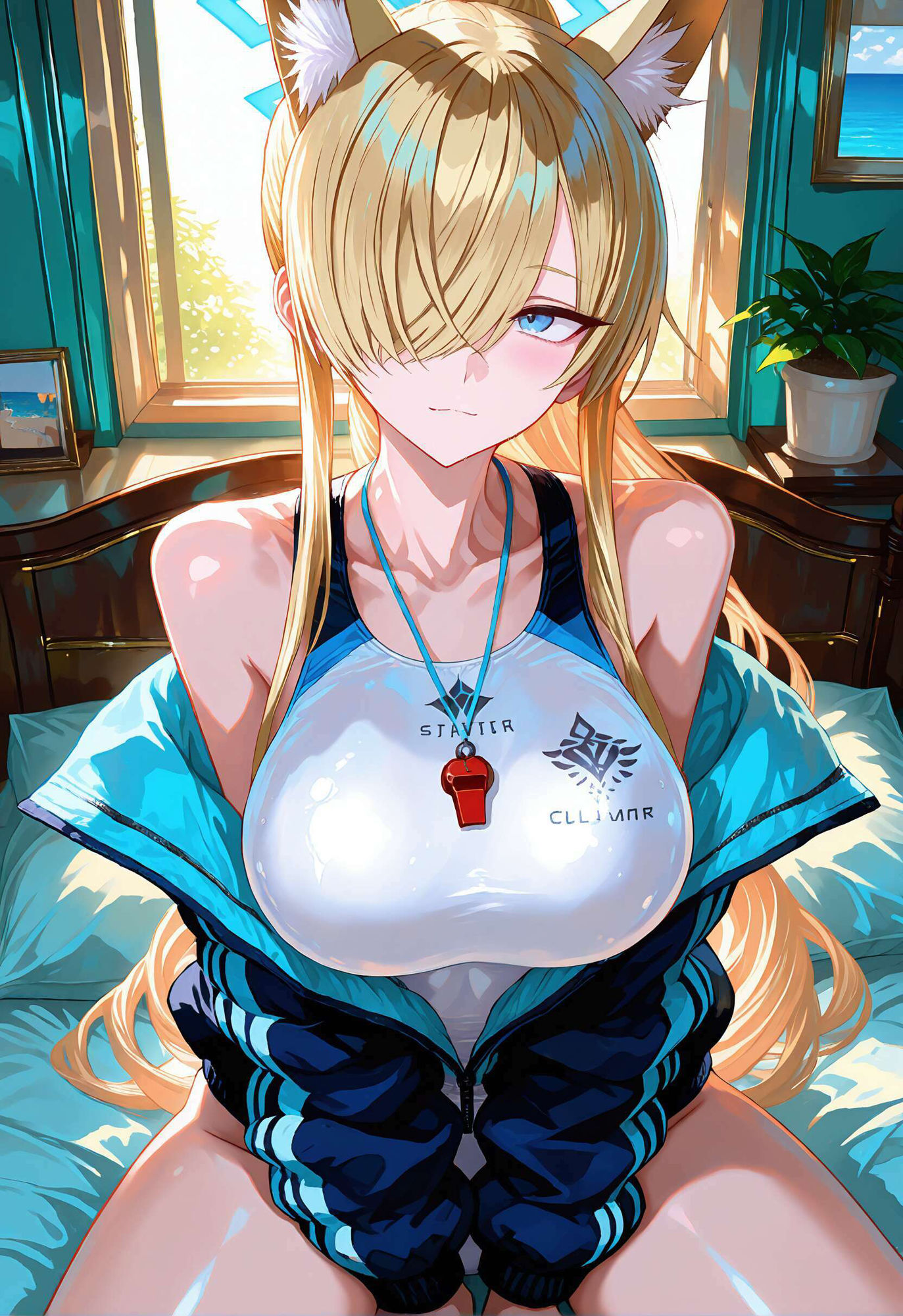 サンプル画像5:ブルアカ カンナ（水着） あなるえっちイラスト(Atelier Okita MKN) [d_567242]