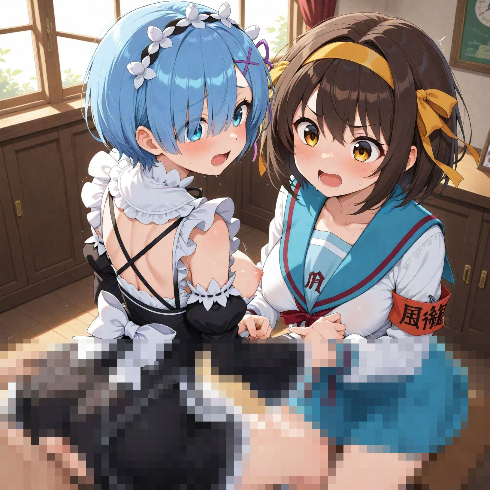 サンプル画像1:W姦ヒロイン【400枚】(W〇姦シリーズ) [d_567243]