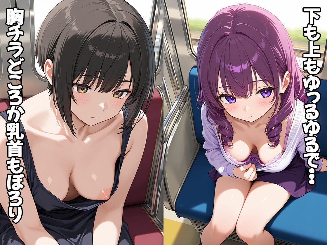 サンプル画像2:淫肉列車〜無防備っ娘・痴〇・淫行〜（CG100枚）(ふぇちずむ) [d_567246]