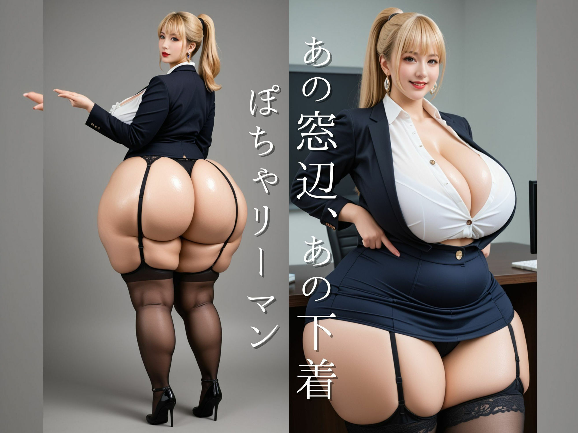 サンプル画像2:ふくよかで、正しい ムチムチ課の憂鬱(肉感至上主義) [d_567250]