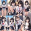 女友達に外でおパンティーみせてもらった【500枚】